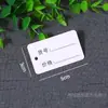 Cartões Pequenos em Branco em Estoque, Etiquetas de Roupa, Etiquetas de Marca, Etiquetas de Preço para Joias em Geral, Etiquetas de Material
