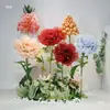 Apertura y Cierre Mecánico Eléctrico Malla de Alambre de Flor Floristería Decoración de Ventana de Evento Apertura y Cierre Automático Flores Artificiales Adornos de Flor