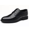 Zapatos de Hombre Wenzhou 2025 Verano Nuevo Negocios Formales para Hombre Transpirables Talla Grande Zapatos para Ir al Trabajo Zapatos Derby Dropshipping