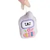 Chaveiro Fofo de Pelúcia Celular Antigo Cachorro de Linha Pingente Charme para Bolsa de Estudante Acessório de Presente Chaveiro