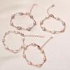 Joyería de perlas Zhuji venta al por mayor pulsera viento ins cuerda de mano viento suave longitud ajustable pulsera de perlas de agua dulce mujeres