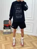 Verano Nuevo Estilo Americano Casual Pantalones Cortos para Hombre 2025 Marca de Tendencia Estilo Coreano Holgado Recto Casual Pantalones Deportivos Ropa para Hombre