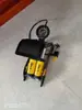 Bomba de Pie Coche Motocicleta Bicicleta Pie Manómetro de Alta Presión Bomba de Aire Doble Tubo Bomba de Pie Metal