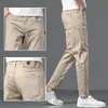 Nuevos Jeans Blancos para Hombre 2026, Gama Alta Ajustados, Pierna Recta Suelta, Pantalones Blancos Puros Casuales para Hombre