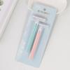 Navaja de afeitar femenina de moda simple para vello de las piernas vello de las axilas cuchillo de afeitar manual de acero inoxidable en forma de T cuchillo para vello de las axilas al por mayor