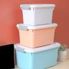 Caja de Almacenamiento de Plástico Estrictamente Seleccionada Set de Cajas para Ropa Interior Costurero Caja de Almacenamiento Hogareña Dormitorio Caja de Juguetes para Niños con Tapa