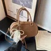 Bolsa de Boliche Tendência e Fashion para Mulheres, Novo Modelo 2026, Bolsa Transversal Versátil Exquisite, Bolsa Almofada de Nicho