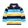 Camiseta de Manga Larga para Niños 2023 Otoño Nueva Camisa Polo Rayada Camiseta de Manga Larga para Bebés Niños Ropa Infantil de Comercio Exterior Transfronterizo
