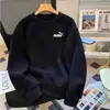 Sección Especial 90% de Descuento Auténtico Outlet Sudadera de Felpa Otoño e Invierno para Hombres y Mujeres, Moderna Deportiva Cuello Redondo Pulóver Manga Larga