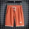 Waffle Verão Casual Roupa Esportiva Conjunto Solto Camiseta de Manga Curta Masculina Verão Estilo Coreano Tendência Conjunto de Duas Peças