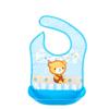 [Velcro] babador impermeável para bebê babador imitação de silicone babador para bebê babador para comer babador babador babador tridimensional