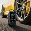 Bomba de Ar para Carro 12V Inflador Elétrico Portátil Pneu Display Digital Pré-definido Bomba de Ar para Carro Mini