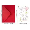 Compra Directa Transfronteriza de Tarjetas de Bendición para Bebé, Incluyendo Sobres, para Enviar a Familiares y Amigos, Tarjetas de Felicitación para Baby Shower