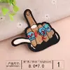 Adesivo de Tecido Bordado Binyan Marca da Moda Decoração de Roupas Punk Adesivo Patch Adesivo de Tecido Caveira Bordado para Computador Grampo Mapa Mágico