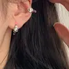 Pendientes de Cuero con Forma de Corazón para Mujer, Diseño de Nicho, Joyería Simple y Elegante con Forma de Corazón, Nuevo Estilo de Moda 2025