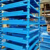 Estanterías Apilables Multifuncionales de Acero, Estantes Desmontables de Alta Resistencia, Estanterías para Organizar Almacenes, Estanterías de Almacenamiento, Estanterías para Telas
