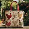 2026 Sitio Independiente Transfronterizo Amazon Bolso Tote Acolchado Nuevo Estampado Digital Bolso de Algodón Casual para Viajero
