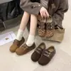 Zapatos Birkenstock Retro de Suela Gruesa Cobertura Total para Mujer Otoño 2026 Nuevo Estilo Aumento de Altura Interior Versátiles Cómodos Mocasines Zapatos Individuales Birkenstock
