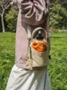 Bolsa funcional com cordão para garrafa de água para homens e mulheres, bolsa leve para esportes ao ar livre e lazer, bolsa transversal para viagens e caminhadas, bolsa para celular