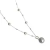 Colar de Manta de Alto Padrão Estilo Francês Céu Estrelado Pérola para Mulheres, Corrente Elegante de Clavícula de Luxo Leve Nicho, Gargantilha Estilosa