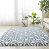 Alfombra Pequeña de Sofá Engrosada, Alfombra Rectangular Resistente a Manchas para Sala de Estar, Alfombrilla de Cama, Alfombra para Ventana de Bahía, Alfombra Tie-Dye para Dormitorio