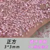 Zirconia translúcida color coñac rosa, base plana, biselado, 5A, no se caen, mini decoración de uñas brillante a granel, pedrería para uñas forma marquise