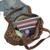 Bolso de Lona con Estampado de Leopardo para Mujer, Bolso Grande de Gran Capacidad, Nuevo Modelo 2024, Bolso de Mano Portátil de Moda, Bolso de Hombro para Mamá Versátil