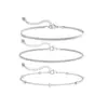 Europa y Estados Unidos joyería transfronteriza nuevo caliente traje de combinación de tres piezas pulsera nicho pulsera simple joyería al por mayor