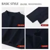 Camiseta de manga larga de terciopelo alemán de cuello medio alto, doble cara cepillada, para otoño e invierno, capa base térmica para hombre, camiseta interior para hombre