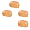 Pão Integral Russo Daliba Sem Sacarose Adicionada Substituição de Refeição Fitness Baixo Teor de Gordura Torrada Fatiada Pão Preto Lanches Nutritivos