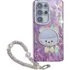 Funda para Teléfono Móvil Pulsera Espejo Corona Electrochapada IMD Adecuada para Apple 16E Película para Lente 15 Estilo Girly 14 Sentido de Alta Gama 13