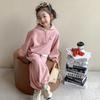 Traje de Primavera para Niñas 2024 Nuevo Estilo Ropa Infantil de Moda Estilo Occidental para Niñas Ropa Casual Infantil de Primavera y Otoño Conjunto de Dos Piezas