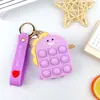 Bolsa de Monedas Linda para Niños, Almacenamiento de Artículos Pequeños, Mini Bolsa de Silicona Personalizada de Dibujos Animados, Bolsa para Auriculares Inalámbricos al por Mayor