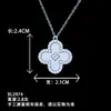Collar para Mujer Transfronterizo Popular Collar de Perlas con Lazo Diseño de Nicho Versátil No se Desvanece Accesorios de Acero de Titanio de Gama Alta