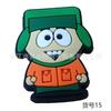 Conjunto de 30 Peças de Tamancos de Desenho Animado South Park, Flor de Sapato, Fivelas Decorativas, DIY, Acessórios de Fivela para Sapato de Jardim, Acessórios de Sapato da Moda