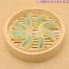 Pão de Leite Cozido Simulado Flor de Comida Rolo de Brinquedo Restaurante Xiaolongbao Adereços Decorativos Modelo Jardim de Infância Crianças Pão Falso
