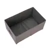 Caixa de armazenamento tipo gaveta organizador de mesa para roupas íntimas e meias caixa de armazenamento de tecido para guarda-roupa caixa de gaveta para dormitório