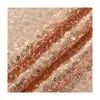 Estoque de fábrica liquidação tecido de lantejoulas bagunçado flor minhoca 3mm criptografia lantejoula traje de casamento tecido para toalha de mesa