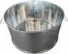 Cubo Especial para Trucos de Fuego, Cubo de Acero Resistente al Fuego, Cubo de Hierro Especial para Quemar Basura, Cubo para Quemar Papel, Cubo de Acero Engrosado