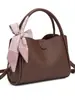 2025 Bolso Retro de Gama Alta Bolso Cruzado Bolso de Nicho Cesta de Verduras para Mujer Bolso de Mujer Bolso de Cubo Versátil de Moda