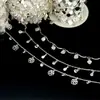 Cadena para Colgante de Varilla Curva DIY Cadena Suelta de Metal Colgante de Flor de Rosa Hueca Corazón Borla Accesorio para el Cabello Ropa Accesorios de Cobre Puro