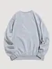 Sudadera Casual para Mujer con Estampado de Muñeco de Nieve y Copos de Nieve - Comforta