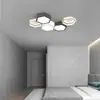 Luminária de Teto Luminária de Sala de Estar Moderna Minimalista Quarto Lâmpada Principal Designer Geométrico Combinação de Iluminação Novo Modelo 2025