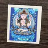 Núcleo de Thangka com Oito Divindades Guardiãs Pintadas à Mão do Nepal Xizang
