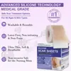 Folhas para Cicatriz Populares Transfronteiriças Gel de Silicone Patch para Cicatriz Patch para Cicatriz Patch para Cicatriz