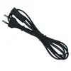 Cable de Alimentación de Dos Pines Estándar Europeo de 0.5 Metros Cuadrados con Dos Clavijas Redondas Adaptador de Enchufe de Alimentación 1.5M250V