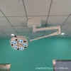 Lâmpada LED cirúrgica sem sombras para sala de cirurgia, suspensa vertical, médica, médica-estética, odontológica, para plantio oral em animais de estimação, lâmpada sem sombras