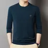 Sudadera con Capucha de Manga Larga y Cuello Redondo Estampada para Hombre 2026 Otoño Nuevo Estilo Casual Simple Cómodo para Hombres Capa Base