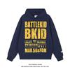 Moletom com Capuz Estilo Americano Retrô para Homens e Mulheres Outono e Inverno Estampado com Forro de Lã Estudante Solto Tamanho Grande Casual Jaqueta de Casal