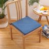 Cojín de Asiento de Terciopelo Helado Almohadilla para Silla Cojín para Estar Sentado Mucho Tiempo en la Oficina Dormitorio de Estudiante Cojín de Asiento de Color Sólido Cojín para Silla de Comedor Silla de Computadora